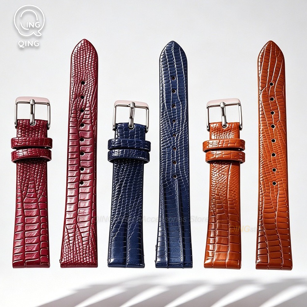Dress Watch Ultra Thin - Bracelet de montre en cuir ultra-fin