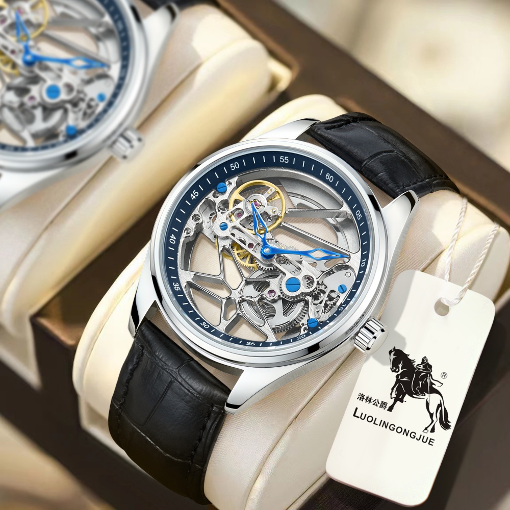 Luxury Watch Name Brands - Nouvelle montre pour hommes creuse double