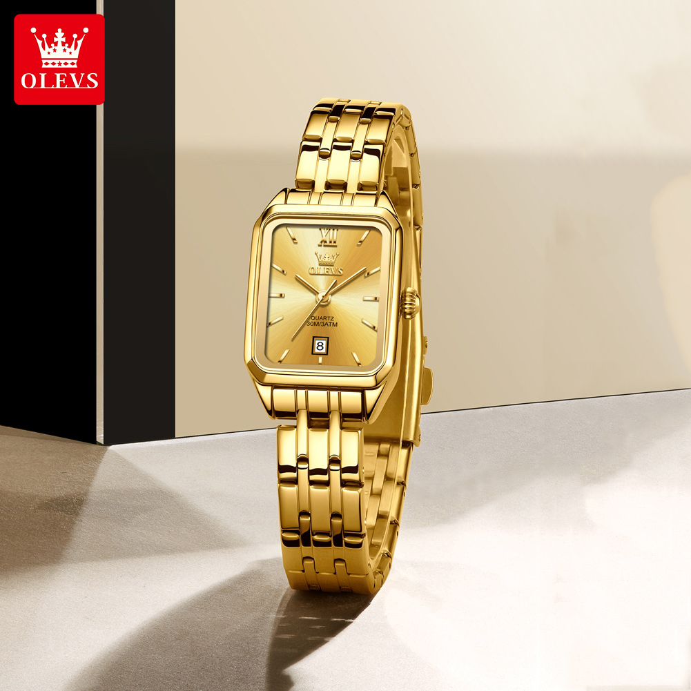 Dress Watch Ultra Thin - OLEVS décontracté en acier inoxydable femme