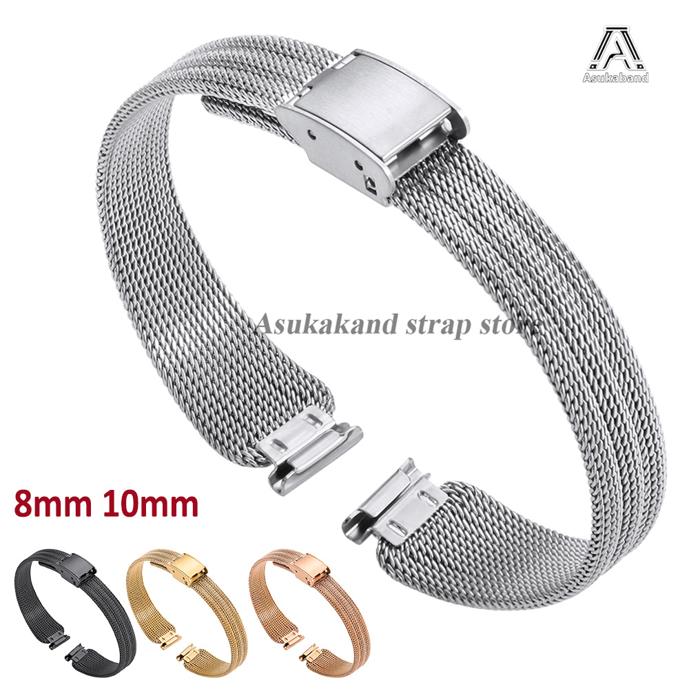 Dress Watch Ultra Thin - Bracelet de montre ultra-fin en acier