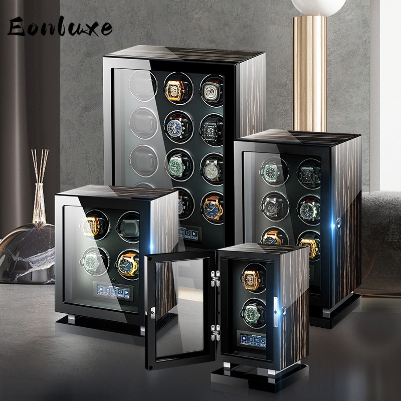 Luxury Watch Winder Box - Eonluxe Remontoir de Montres Mécaniques Automatiques