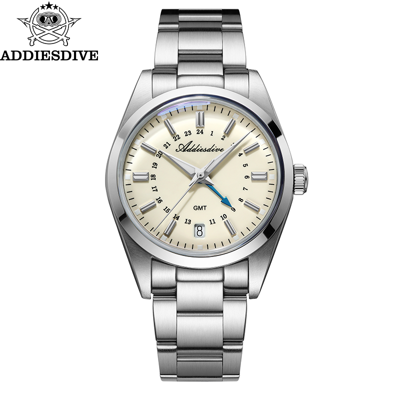 Luxury Watch With Bracelet - ADDIESDIVE marque chaude 36mm luxe GMT