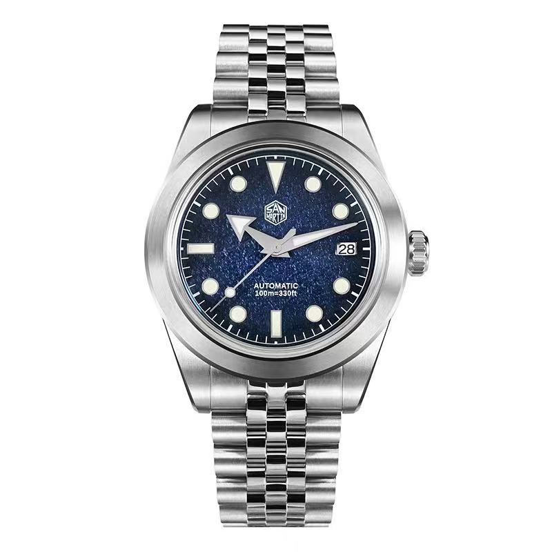 Cloisonne Enamel Dial - San Martin 39mm hommes montre de
