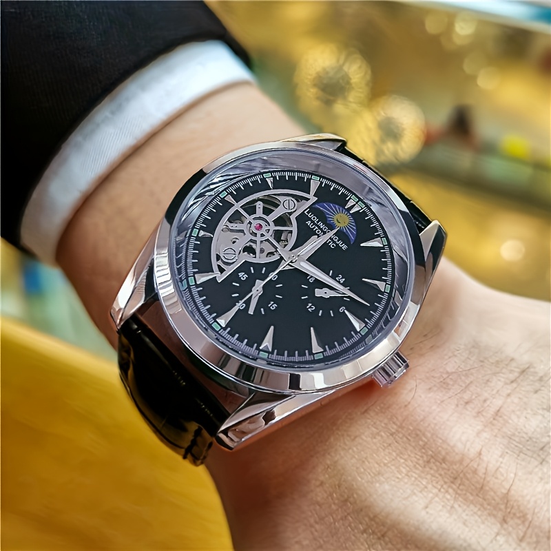 Luxury Watch Name Brands - Montre mécanique pour hommes d'affaires de