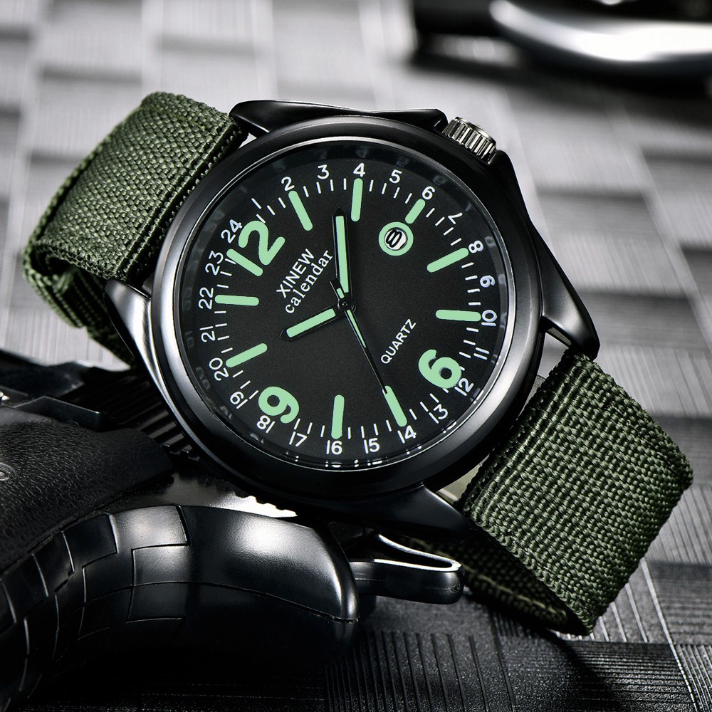 Montre à quartz militaire pour - Luxury Watch Black avis et prix