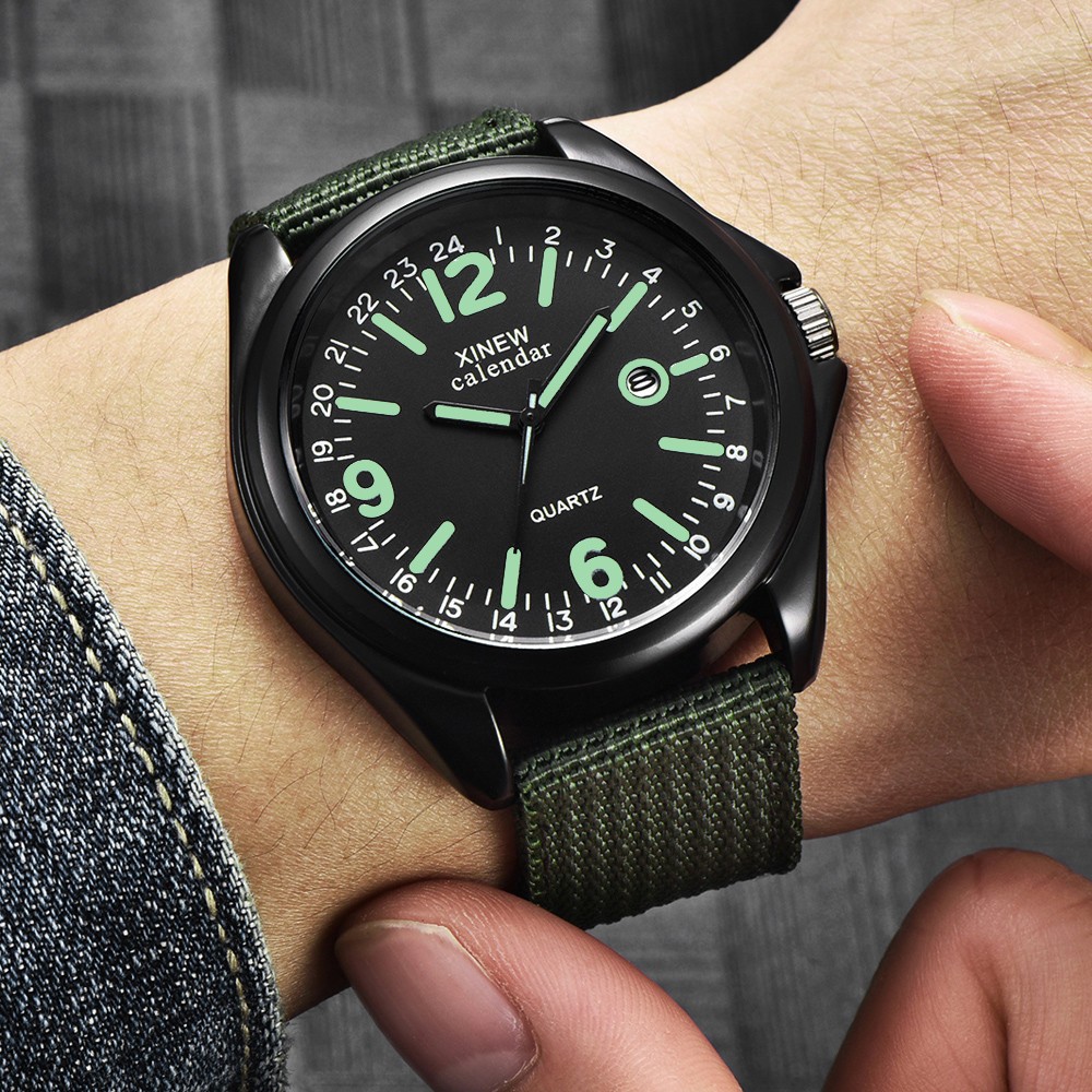 Montre à quartz militaire pour - Luxury Watch Black avis et prix