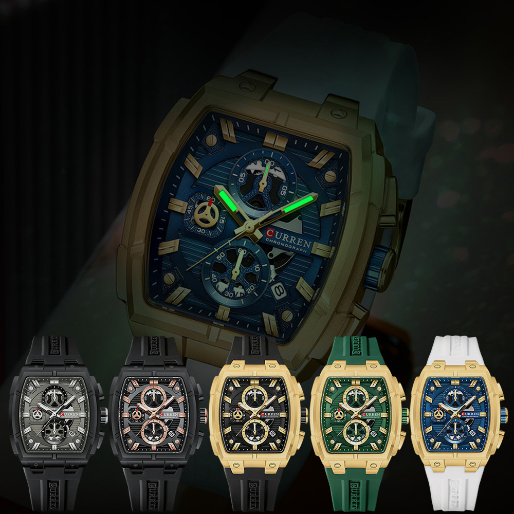 Montre vintage de luxe CURREN  - Luxury Watch With Bracelet avis et prix