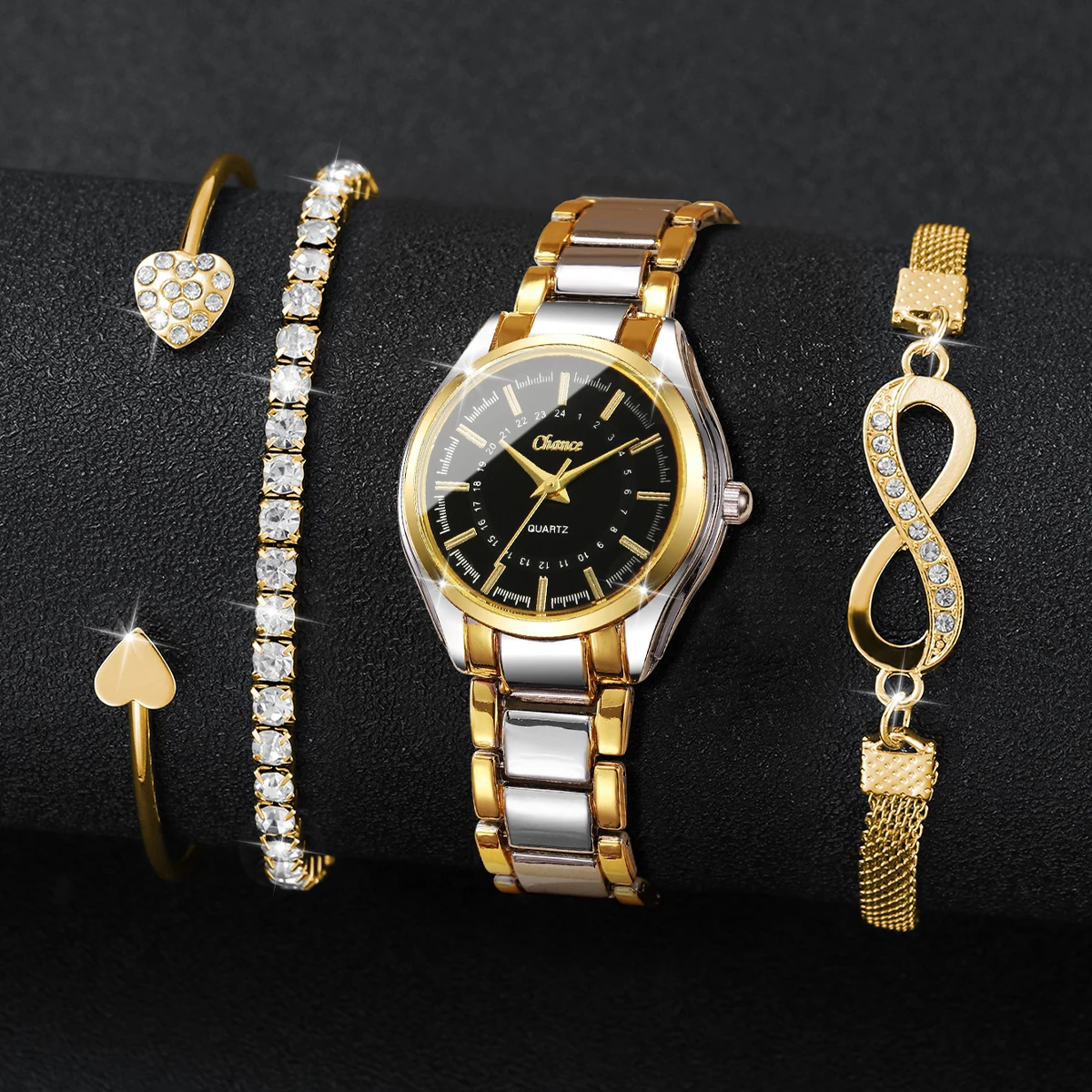 Ensemble de 4 montres élégante - Luxury Watch Travel Case avis et prix