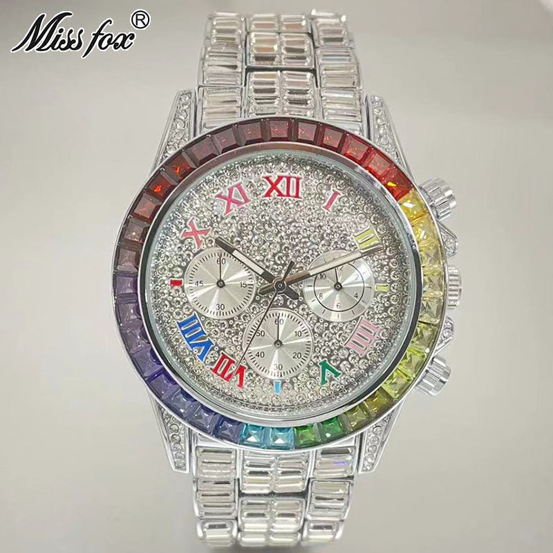 MISSFOX-Montre Glacée de Luxe  - Luxury Watch Iceberg avis et prix