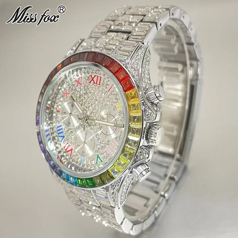 MISSFOX-Montre Glacée de Luxe  - Luxury Watch Iceberg avis et prix