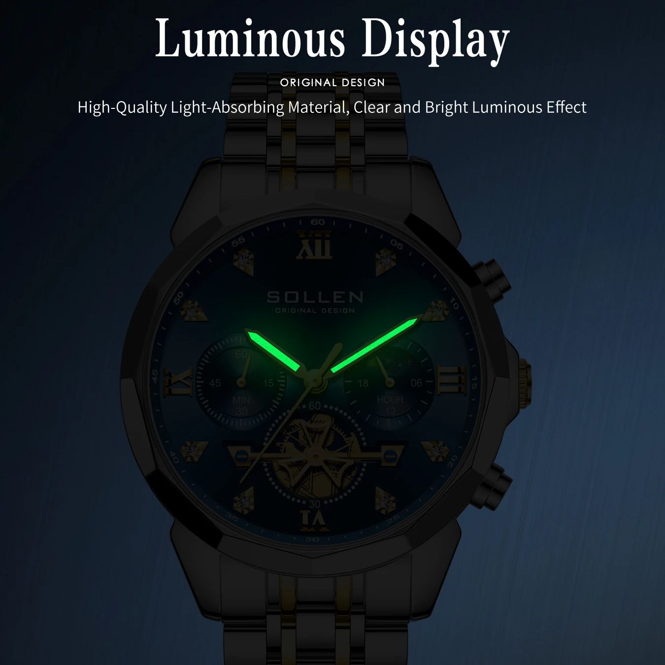 Montre chronographe Phase de l - Dress Watch Ultra Thin avis et prix