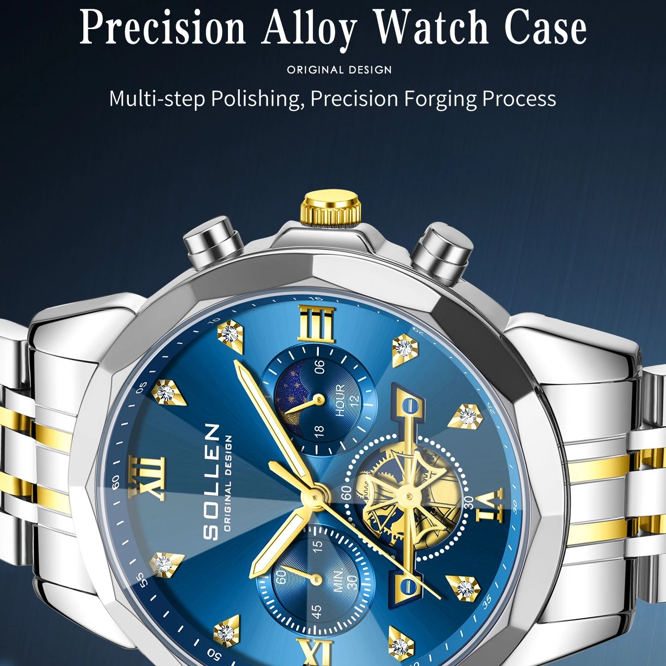 Montre chronographe Phase de l - Dress Watch Ultra Thin avis et prix