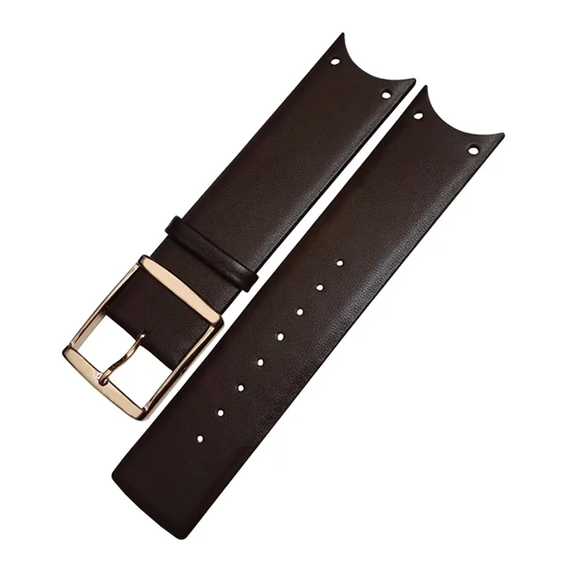 Bracelet de montre en cuir vér - Dress Watch Ultra Thin avis et prix