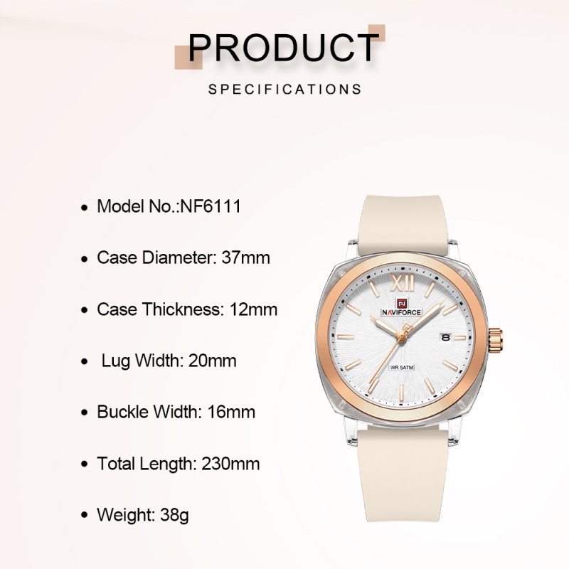 Montre à quartz pour femme NAV - Luxury Watch Black avis et prix