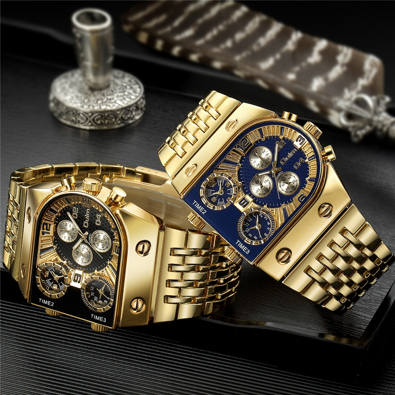 Oulm – montre à Quartz pour ho - Luxury Watch Black avis et prix